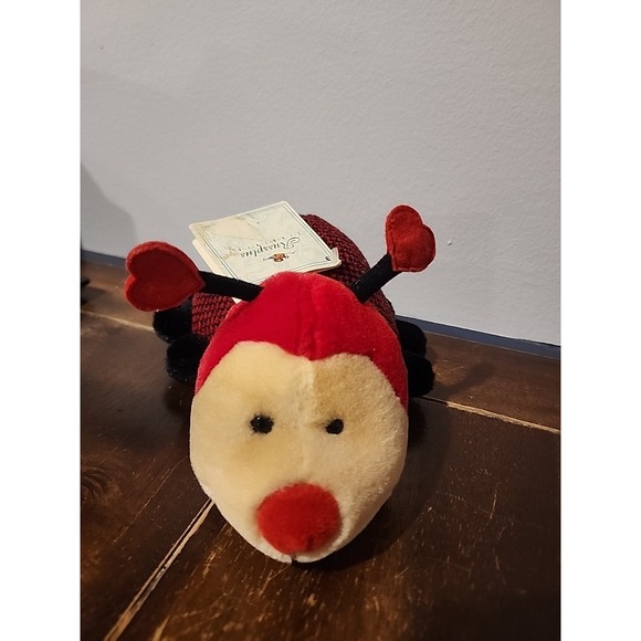 Russplus Other - Russplus Treasures‎ Ladybug Plush #58003 With Tags 8" x 6" Russ Hearts Beanie